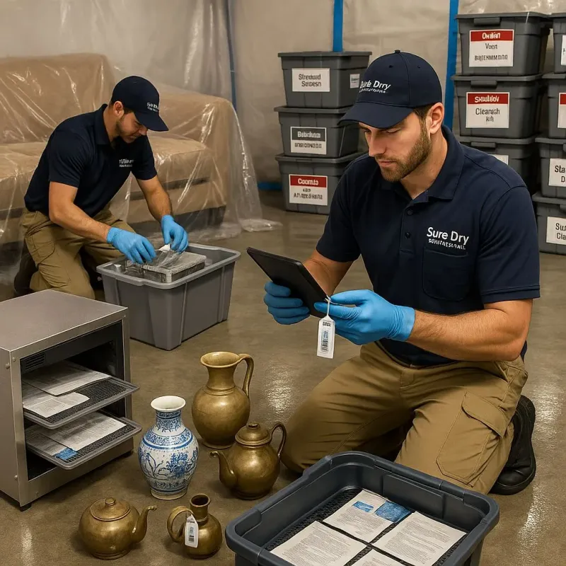 Content Protection and Restoration process in Irwindale, CA