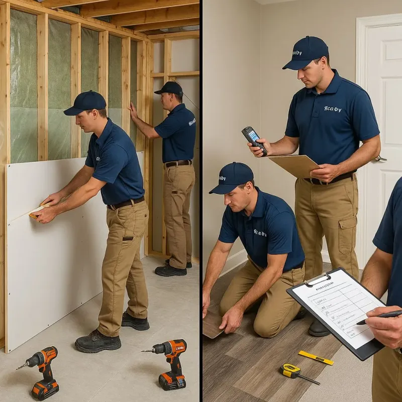 Repairs and Reconstruction process in Irwindale, CA